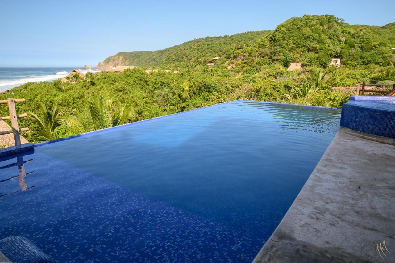 Hotel El Copal Mazunte Kültér fotó